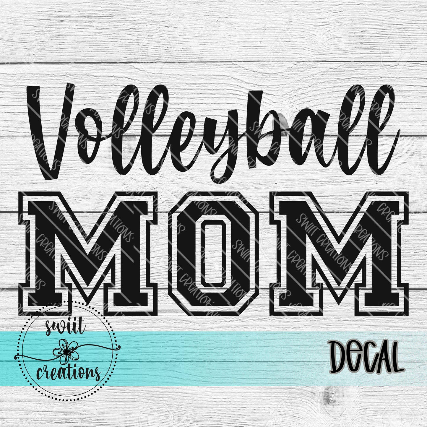 Volleyball Mom Decal (D033)