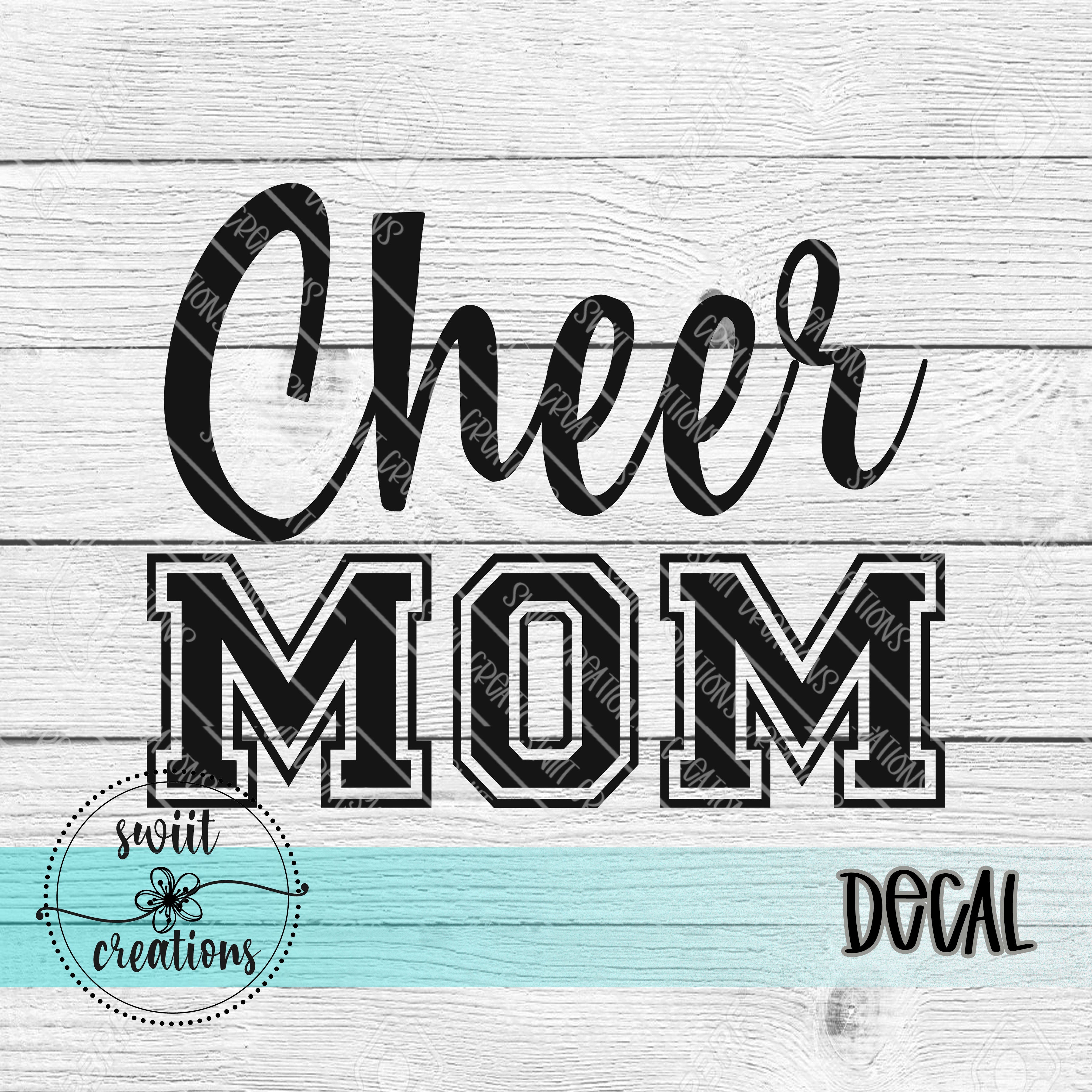 Cheer Mom Decal (D038)