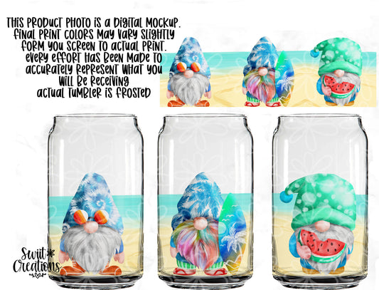 Custom Glass Tumbler 16oz (CGT001)