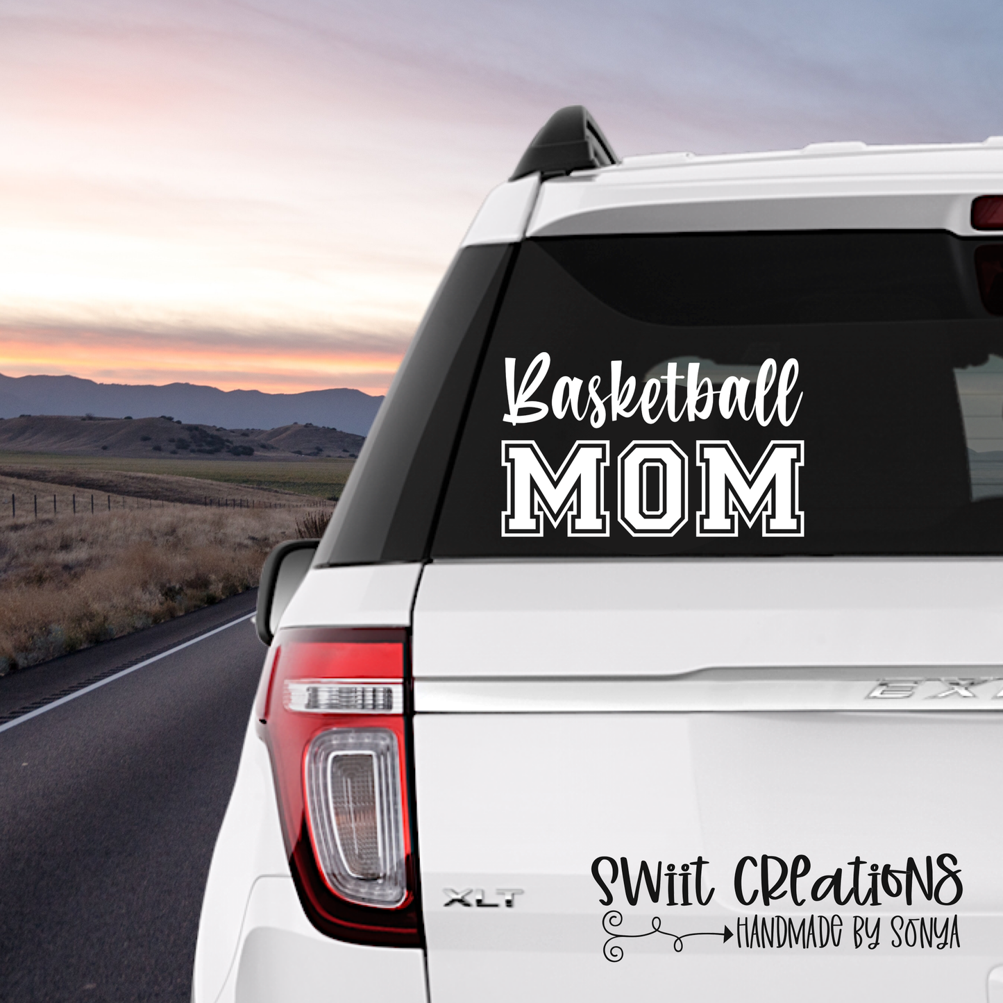Basketball Mom Decal (D065)