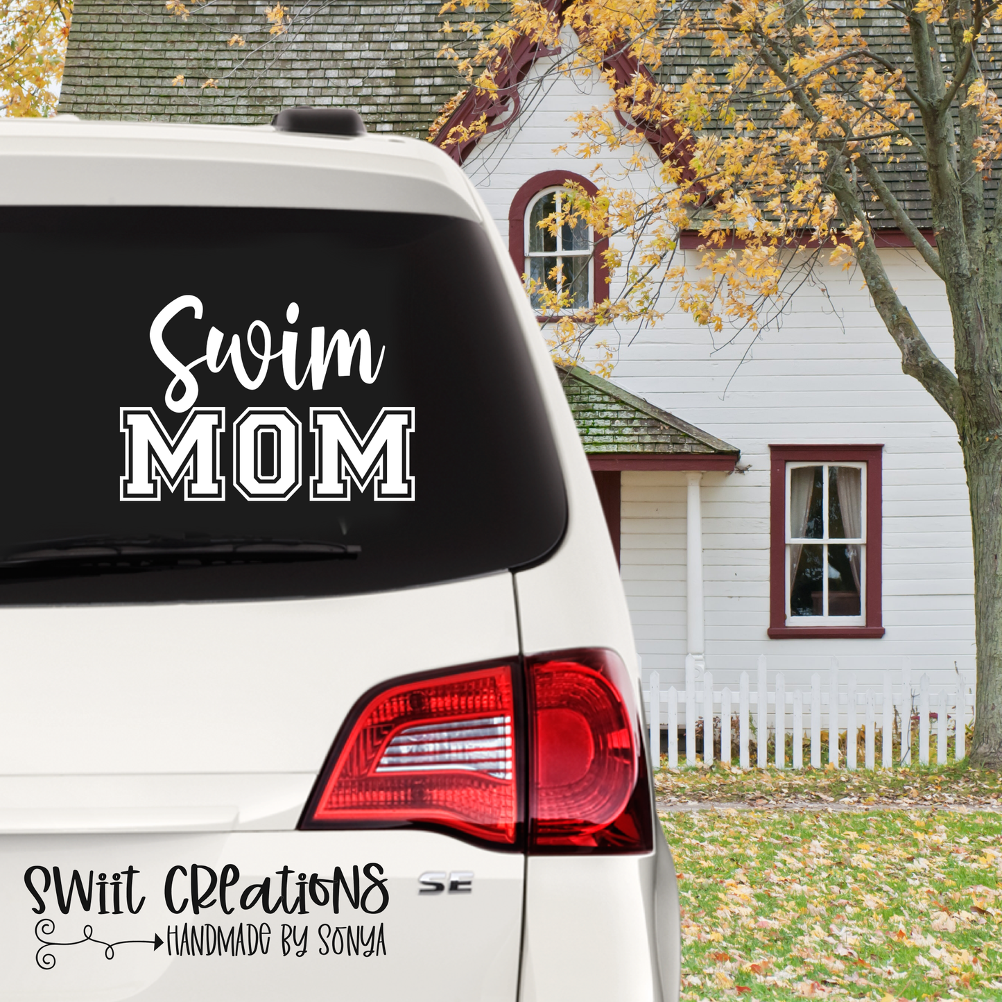 Swim Mom Decal (D012)