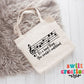 Band Mom Large Linen Tote