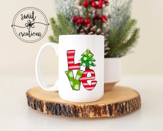 Winter Love Ceramic Coffee Mug