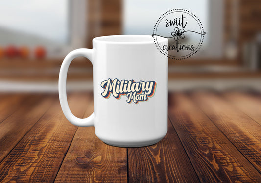 Military Mom Ceramic Coffee Mug