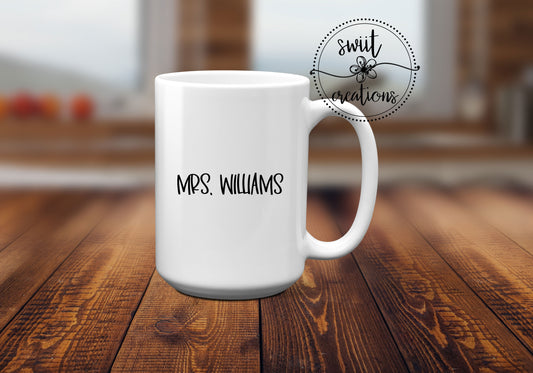 Don't Be A Twatopotamus Ceramic Coffee Mug