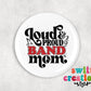 Band Pin Button 2.25"