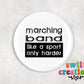 Band Pin Button 2.25"