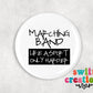 Band Pin Button 2.25"