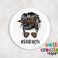 Band Pin Button 2.25"