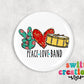 Band Pin Button 2.25"