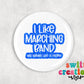 Band Pin Button 2.25"