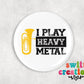 Band Pin Button 2.25"