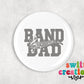 Band Pin Button 2.25"