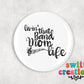 Band Pin Button 2.25"