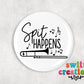 Band Pin Button 2.25"