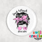 Band Pin Button 2.25"