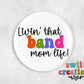 Band Pin Button 2.25"
