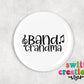 Band Pin Button 2.25"