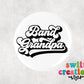 Band Pin Button 2.25"