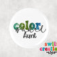Color Guard Pin Button 2.25"