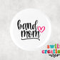 Band Pin Button 2.25"