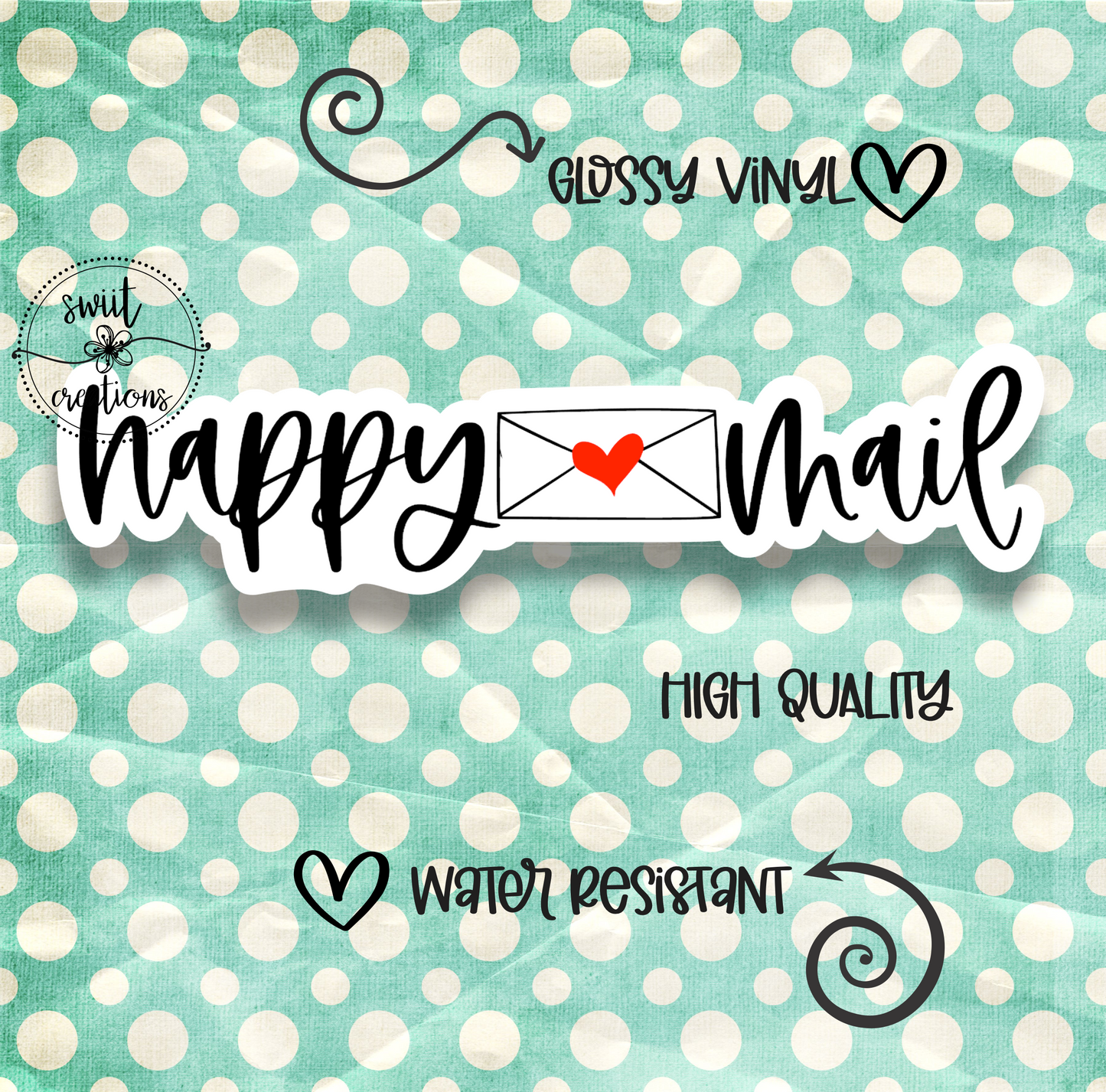 Happy Mail Sticker (SB04)