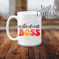 Wife Mom Boss Ceramic Coffee Mug