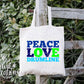 Marching Band Small Canvas Tote (MBCT001)