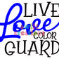 Color Guard Small Linen Tote