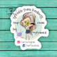 Sprinkle Kindness Leave a Review Sticker (SB16)