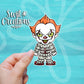 Slasher Movie Waterproof Sticker