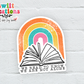 We Read to Know We Are Not Alone Waterproof Sticker   (SS228) | SCD508