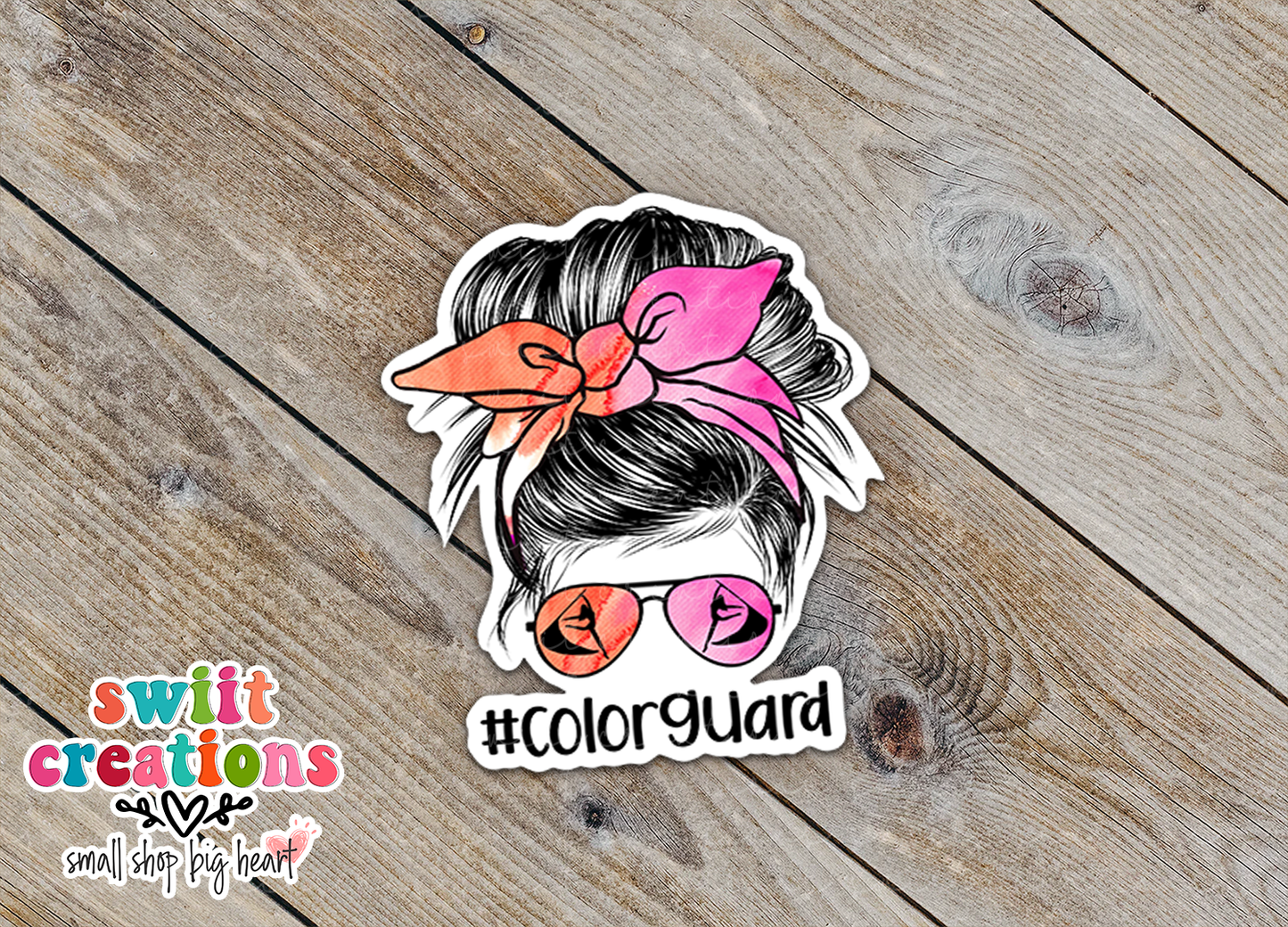 #Colorguard Waterproof Sticker   (SS236) | SCD226