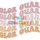 Color Guard Large Linen Tote
