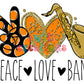 Band Large Canvas Tote