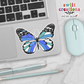 Blue Butterfly Waterproof Sticker (SS361) | SCD536