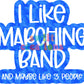 Band Large Canvas Tote