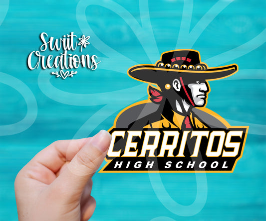 Cerritos High School Waterproof Sticker  (SS269)