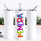 Doodle Font Personalized Tumbler (T051)
