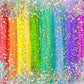 Rainbow Faux Glitter Pride Tumbler (T329)