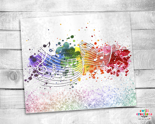 Rainbow Music Tumbler (T360)