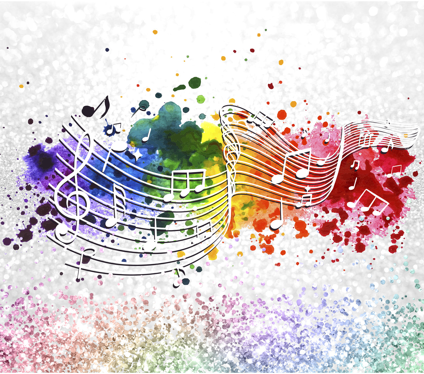 Rainbow Music Tumbler (T360)