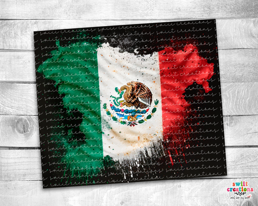 Mexico Flag Tumbler (T401)
