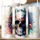 Floral Skull Tumbler (T404)
