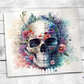 Floral Skull Tumbler (T404)