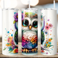 Floral Owl Tumbler (T406)