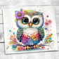 Floral Owl Tumbler (T406)