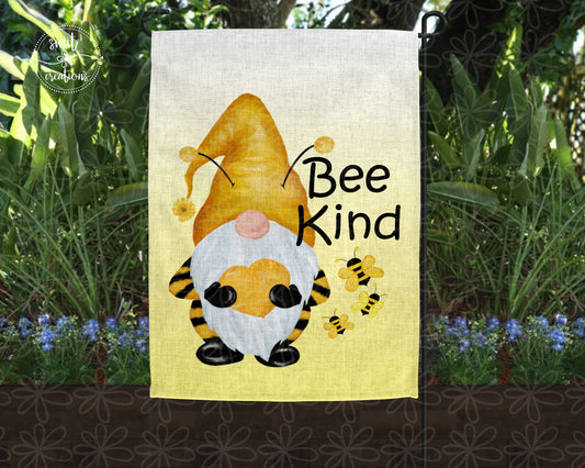 Bee Kind Gnome Flag (YF23)