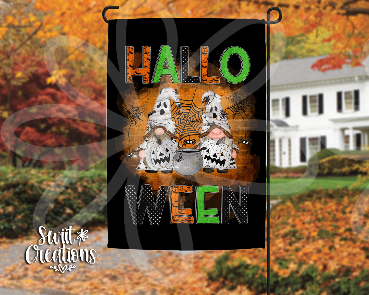 Halloween Gnomes Flag (YF35)