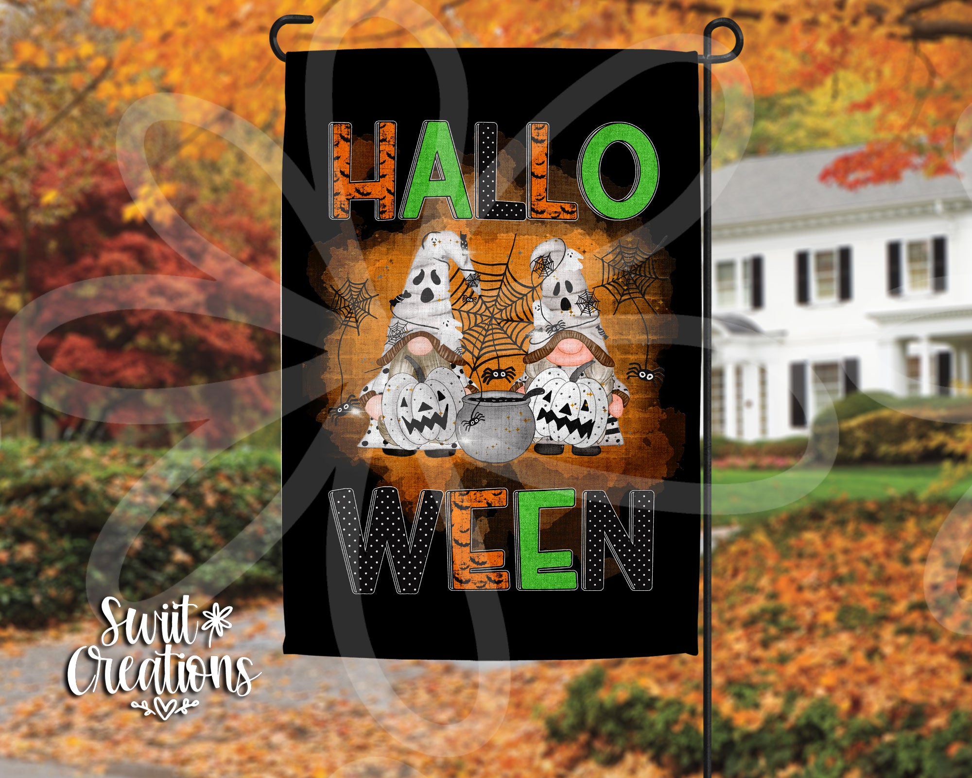 Halloween Gnomes Flag (YF35)